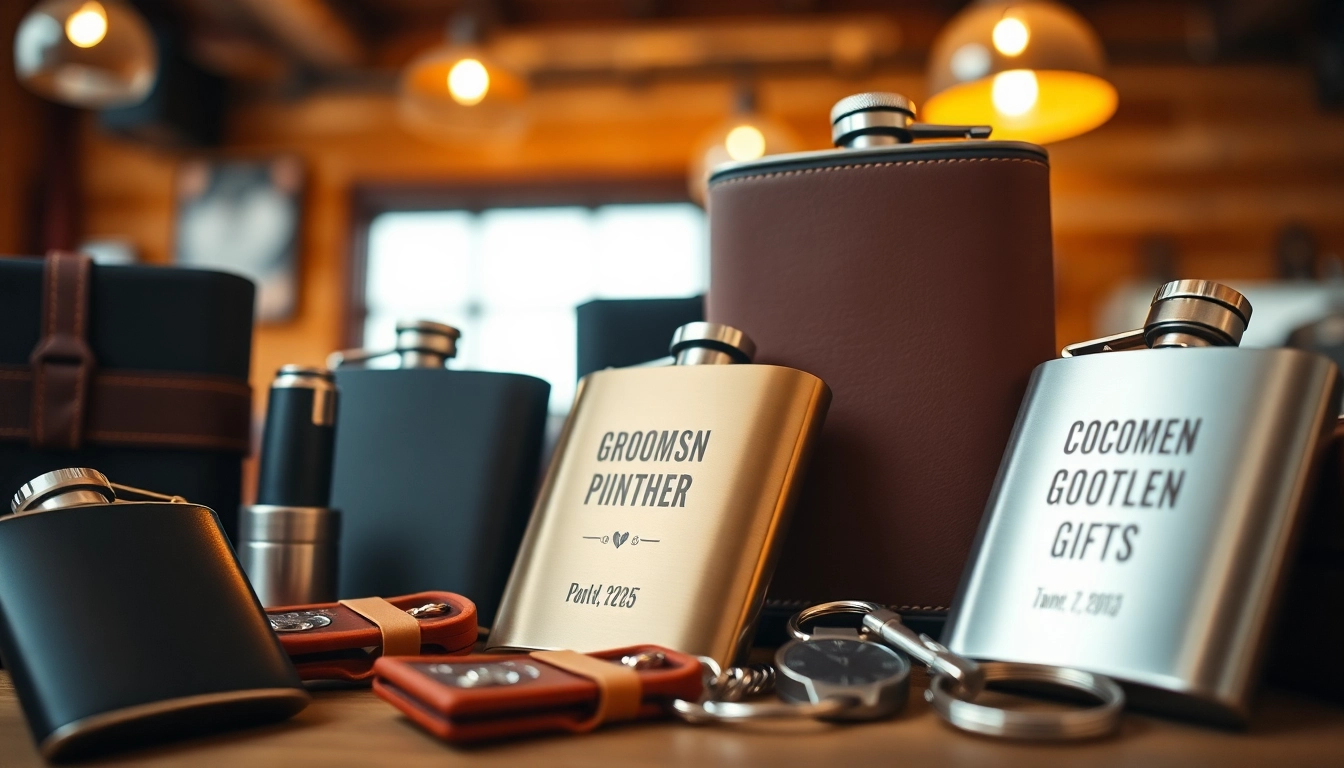 Explore stylish cheap groomsmen gifts like personalized flasks and pocket knives for memorable occasions.