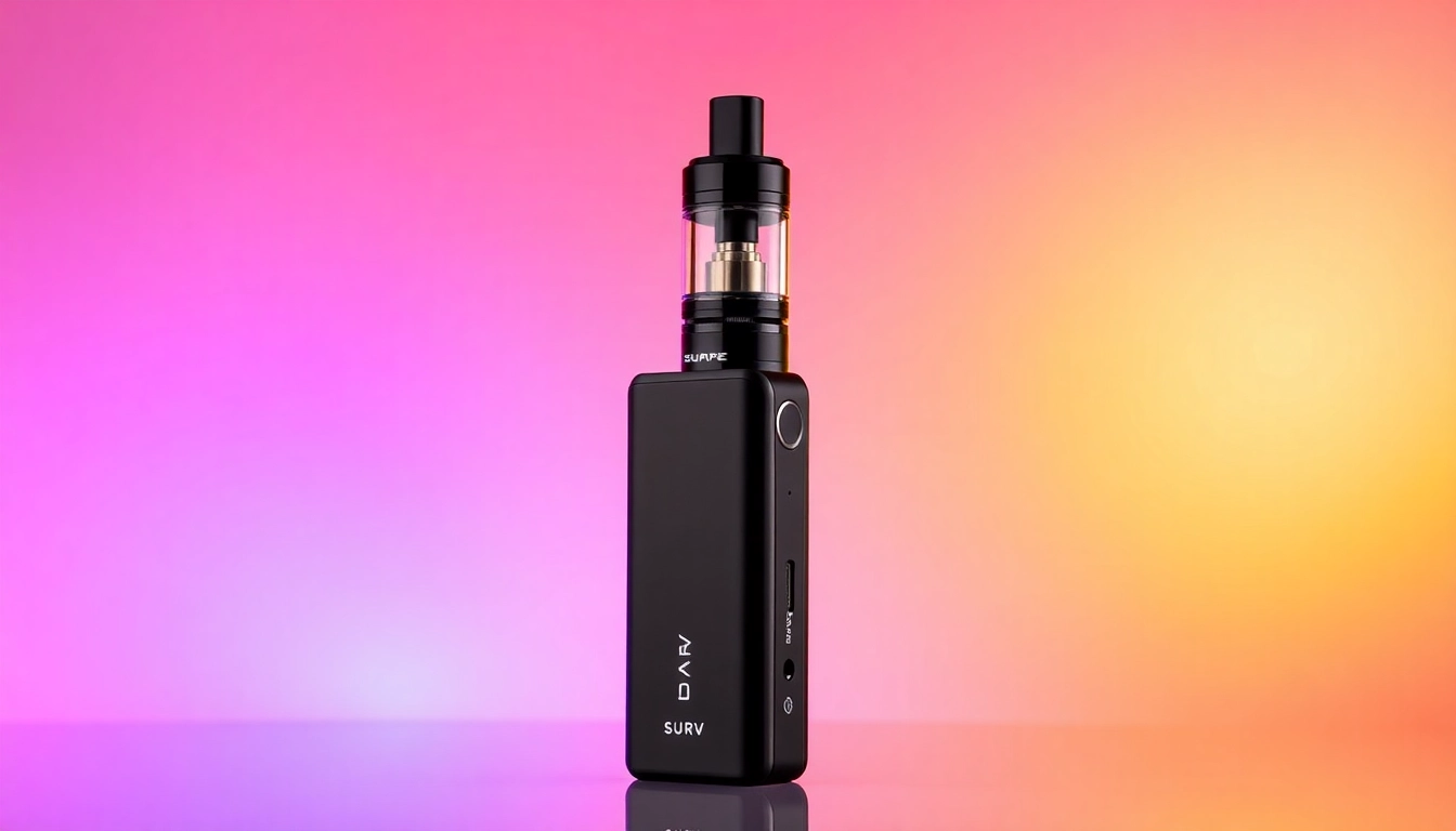 Experience the HQD Surv kaufen with vibrant flavors and sleek design for a premium vaping experience.