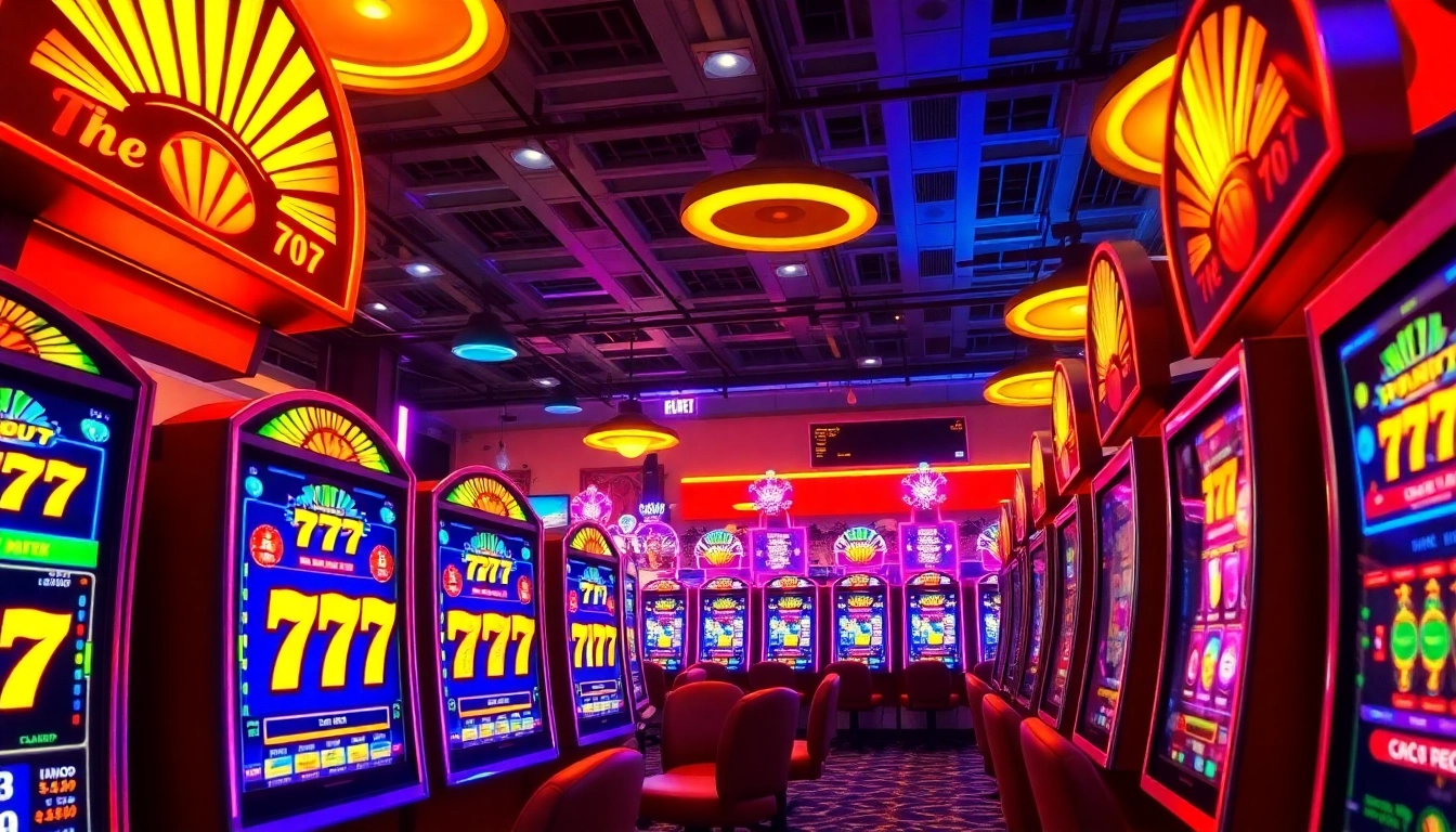 Experience thrilling gameplay at สล็อต777 with vibrant slot machines and immersive graphics.