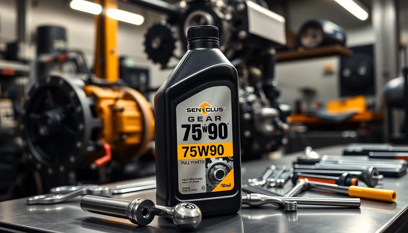 Applying 75w90 gear oil fully synthetic for superior vehicle performance and protection.