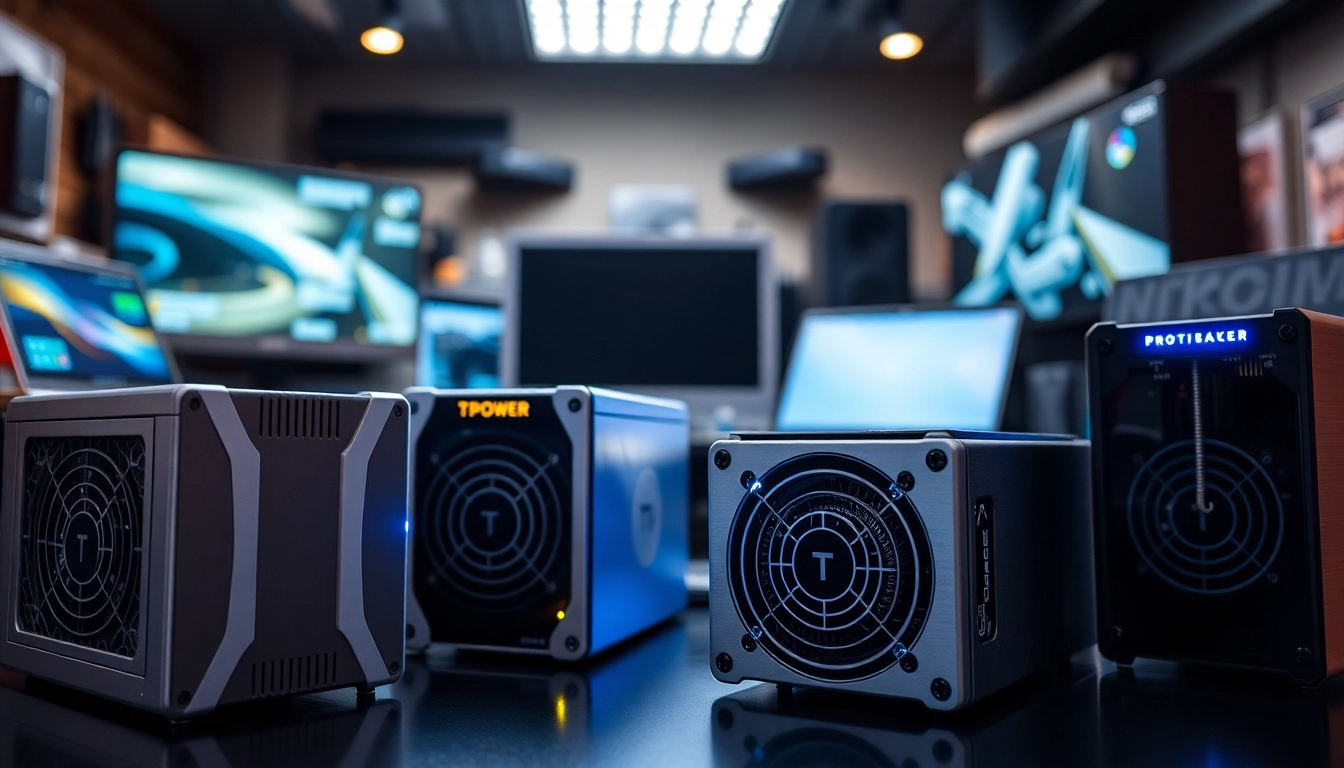 Upgrade your devices with TPower's advanced power supply units in a sleek tech environment.