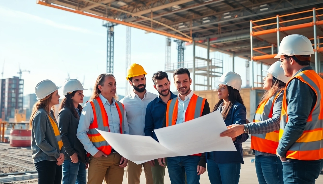 Insider insights on nvq level 6 construction site management questions and answers pdf as experts collaborate on site plans.