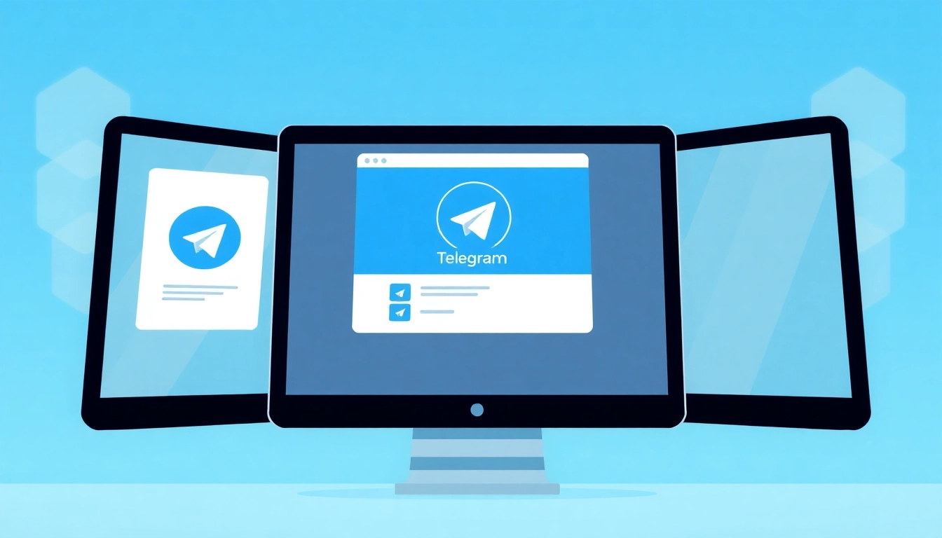 View the Telegram app on a PC interface showcasing telegram下载电脑版 features and usability.