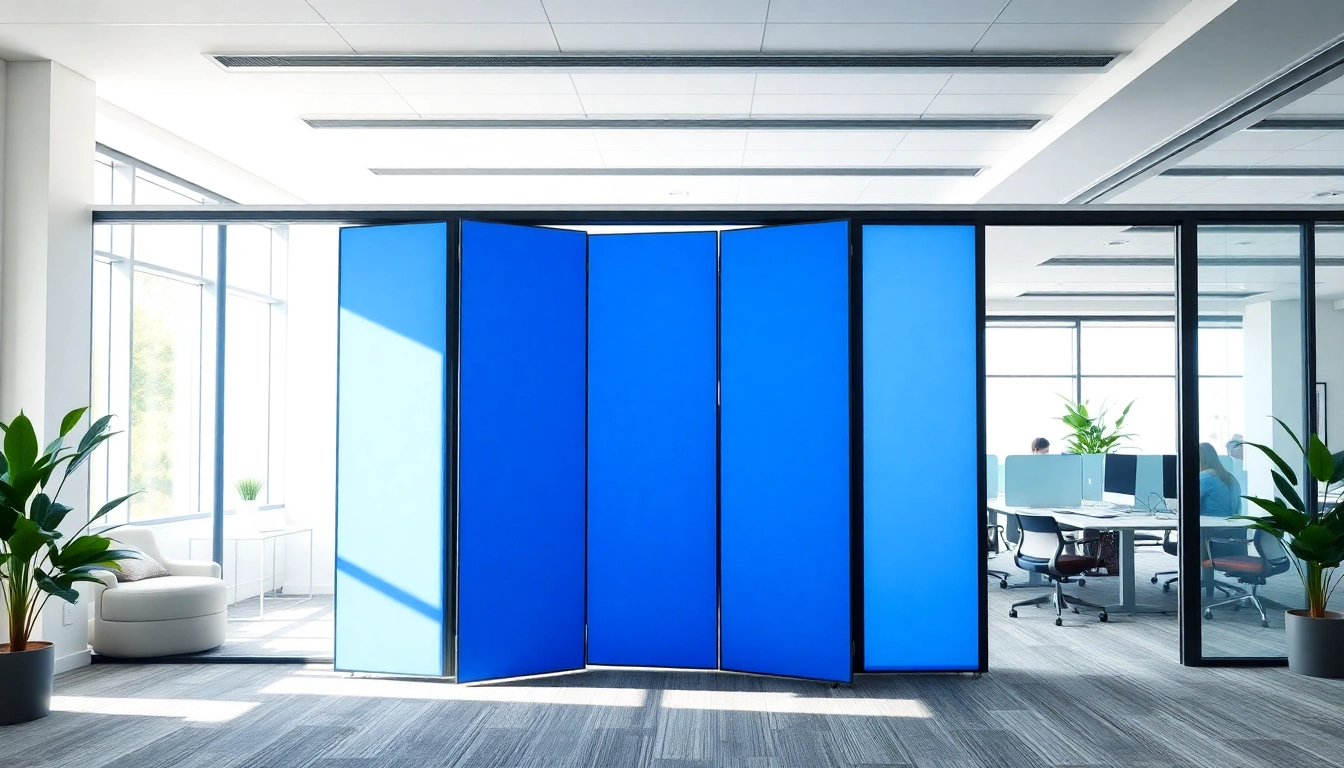 Enhance your space with a professional Folding Partition Wall designed for modern office environments.
