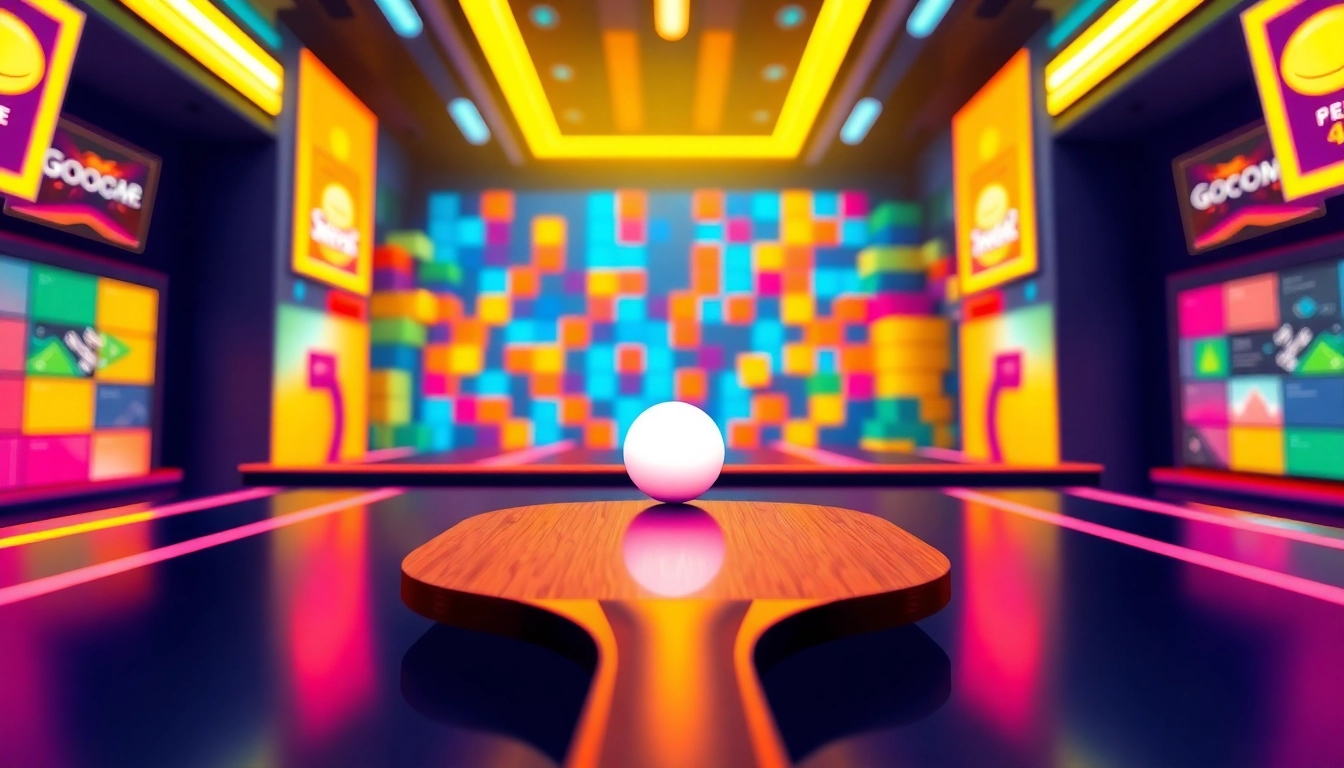 Engaging scene of block breaker de google game showcasing colorful blocks and a bright paddle.