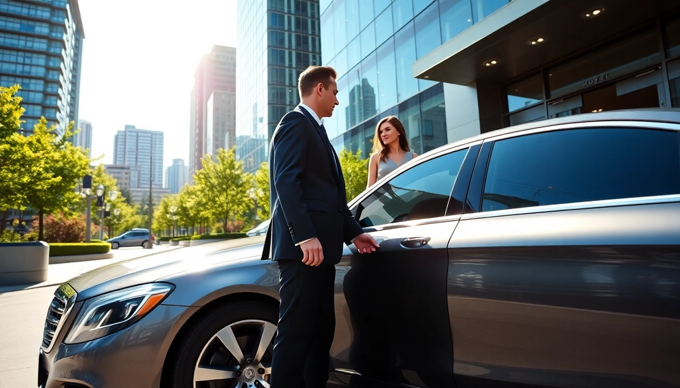 Experience luxury car service Vancouver with a professional chauffeur and elegant vehicle.