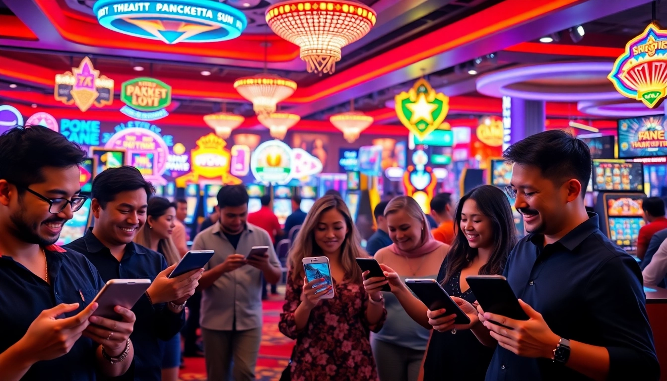 Experience the excitement of the Best Online Casino Malaysia 2025 with players engaged in thrilling games.