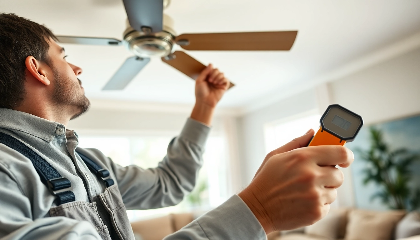 Electrical Service installation by a skilled electrician enhancing a home.