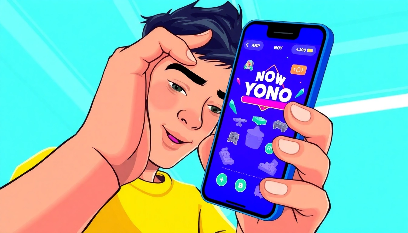 Discover the exciting features of the NEW YONO APP while engaging in thrilling gameplay.